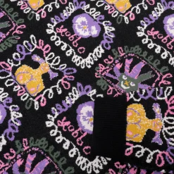 Pass~Port Faces Knit Sweater - Black