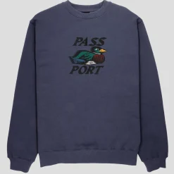 Pass~Port Fast Duck Sweater - Dusty Blue