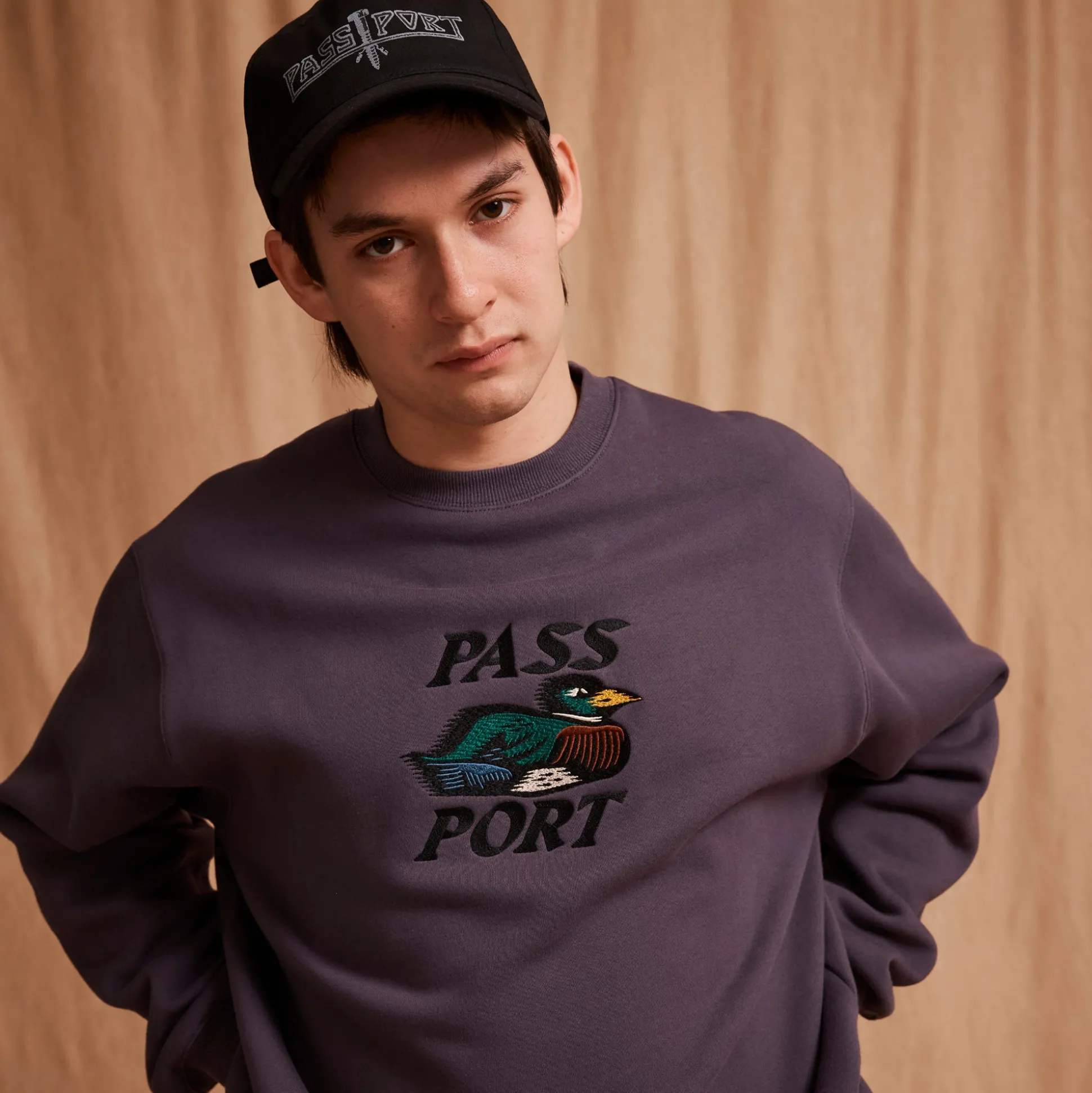 Pass~Port Fast Duck Sweater - Dusty Blue