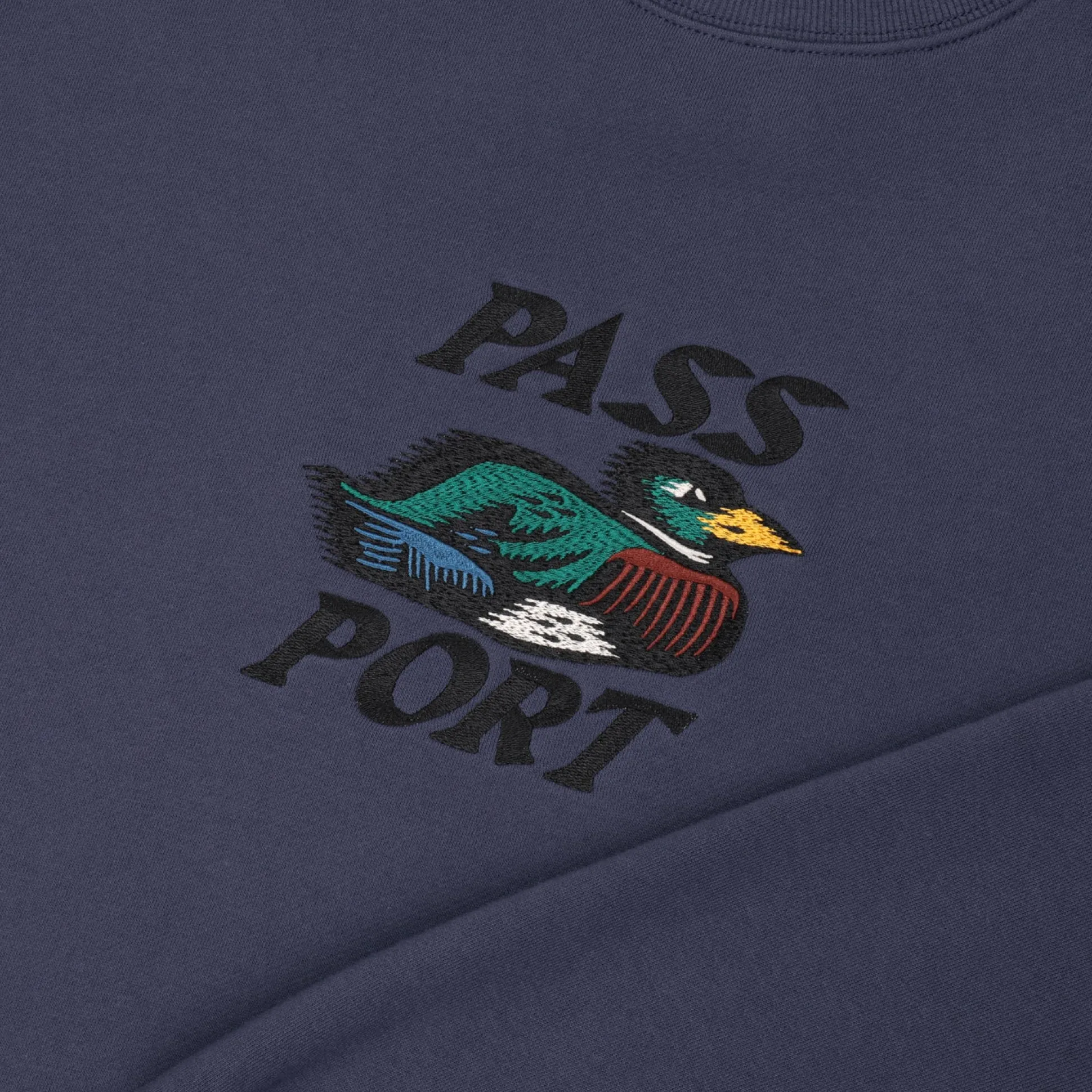 Pass~Port Fast Duck Sweater - Dusty Blue