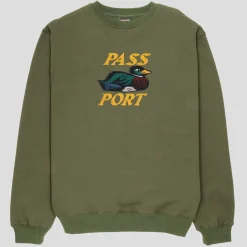 Pass~Port Fast Duck Sweater - Olive