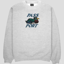 Pass~Port Fast Duck Sweater - Ash