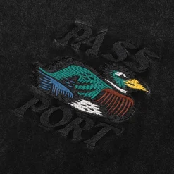 Pass~Port Fast Duck Tee - Black Acid