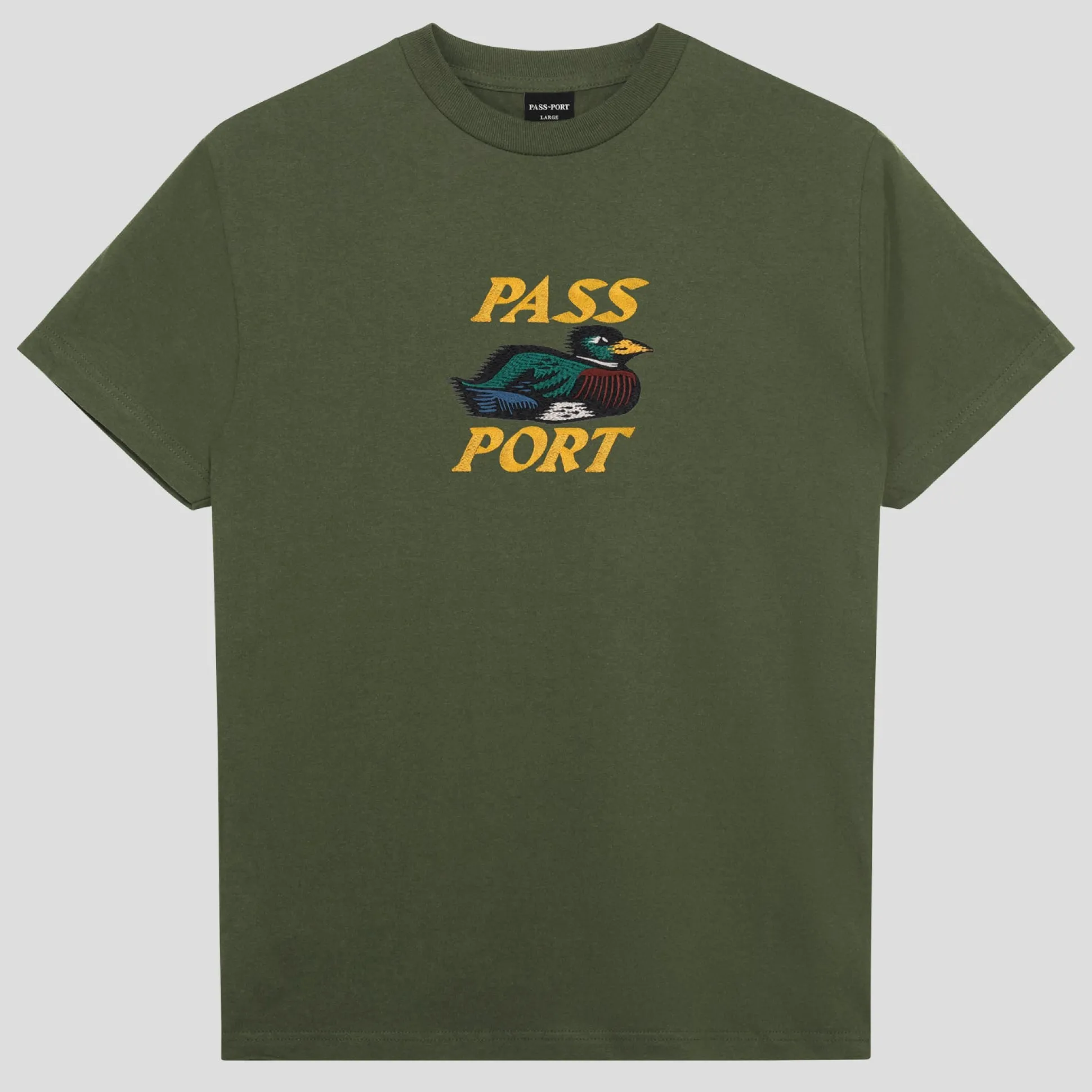 Pass~Port Fast Duck Tee - Olive