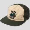 Pass~Port Fast Duck Workers Trucker - Cream / Elm