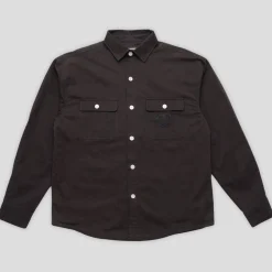 Pass~Port Fretworks Vineyard Shirt Long-sleeve - Black