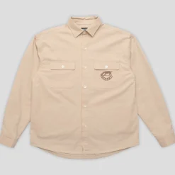 Pass~Port Fretworks Vineyard Shirt Long-sleeve - Sand