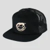 Pass~Port Fretworks Workers Trucker - Black
