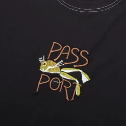 Pass~Port Frog Lure Organic Cotton Tee - Black