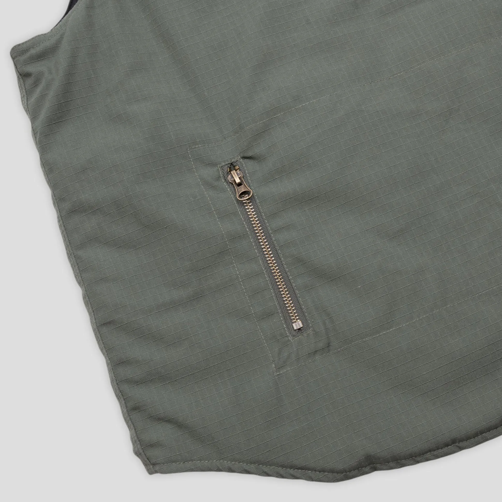 Pass~Port Frog Lure Ripstop Fishing Vest - Moss