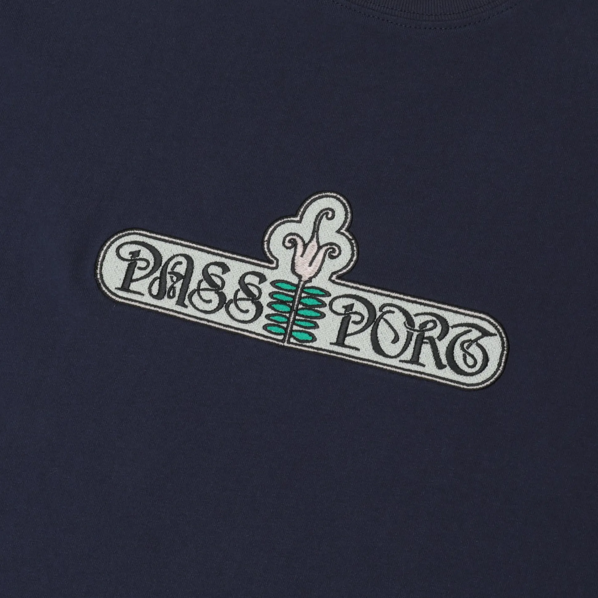 Pass~Port Gardenia Tee - Navy