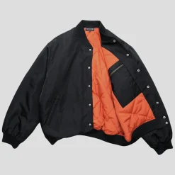 Pass~Port Gardening Satin Jacket - Black