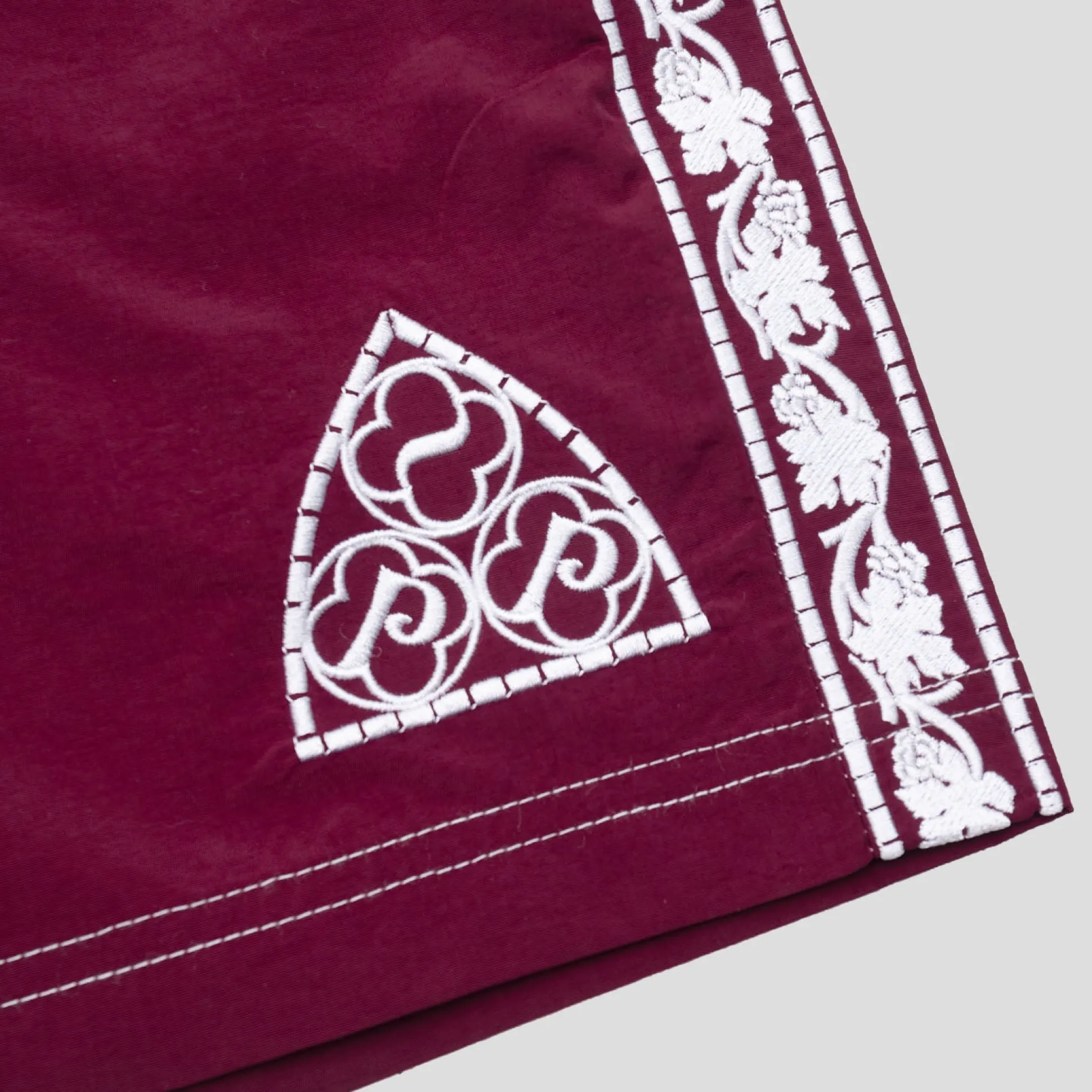 Pass~Port Gargoyle RPET Casual Short - Burgundy