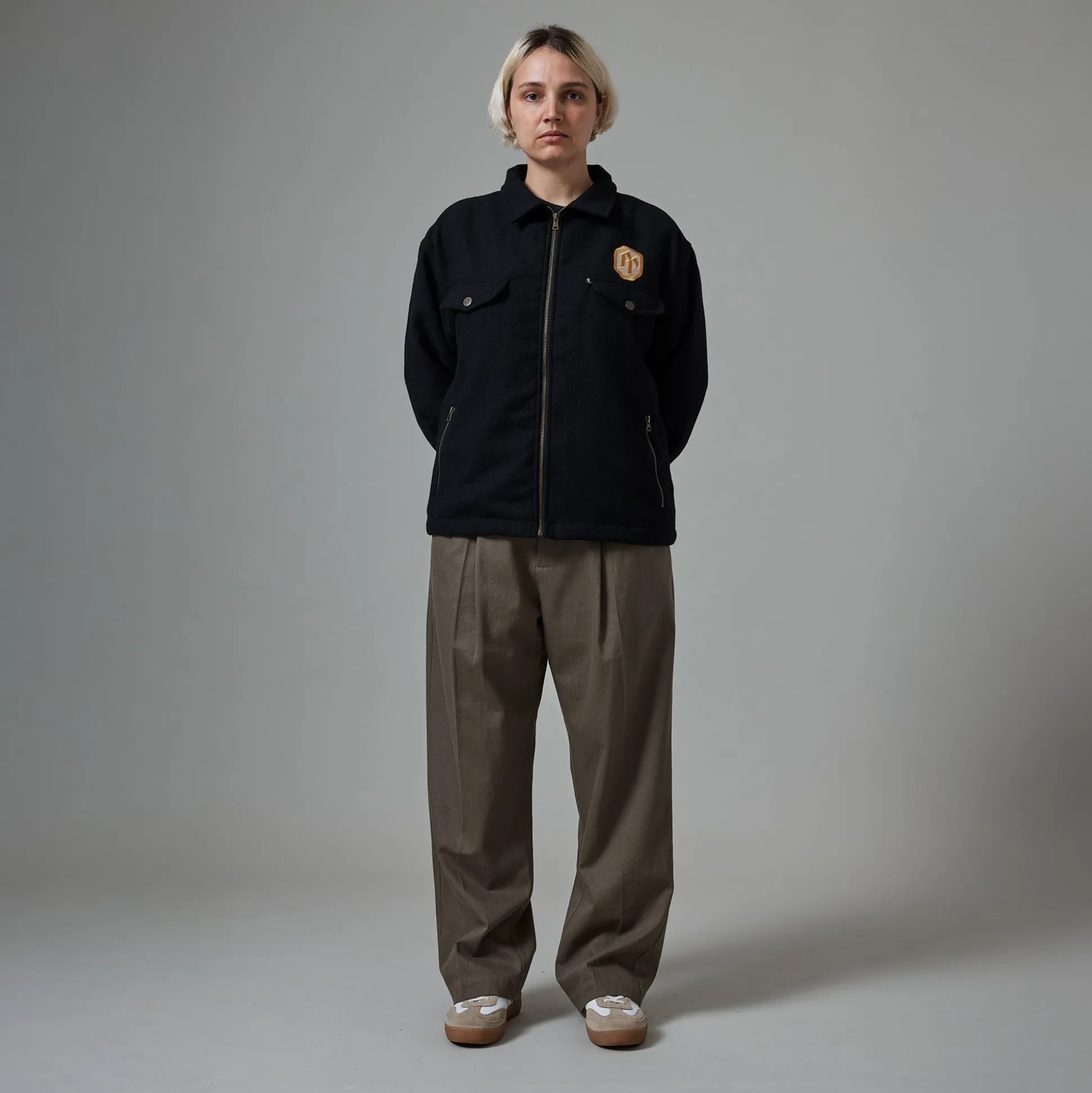 Pass~Port Herringbone Leagues Club Pant - Olive