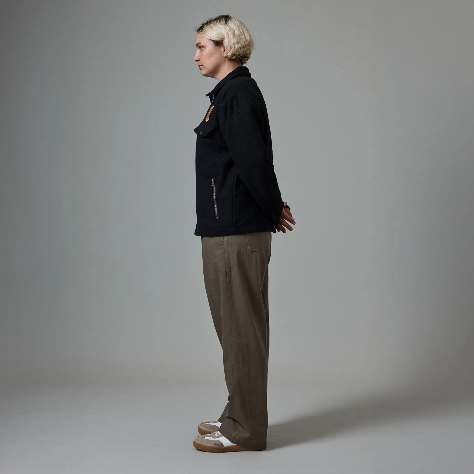 Pass~Port Herringbone Leagues Club Pant - Olive