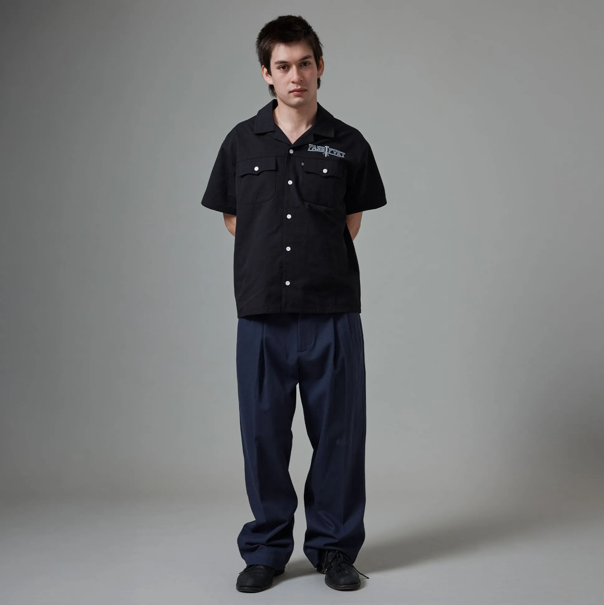 Pass~Port Herringbone Leagues Club Pant - Navy