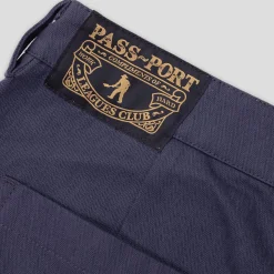 Pass~Port Herringbone Leagues Club Pant - Navy