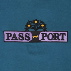 Pass~Port House Plant Organic Tee - Teal