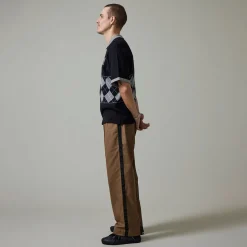 Pass~Port Leagues Club Striped Pant - Taupe / Black