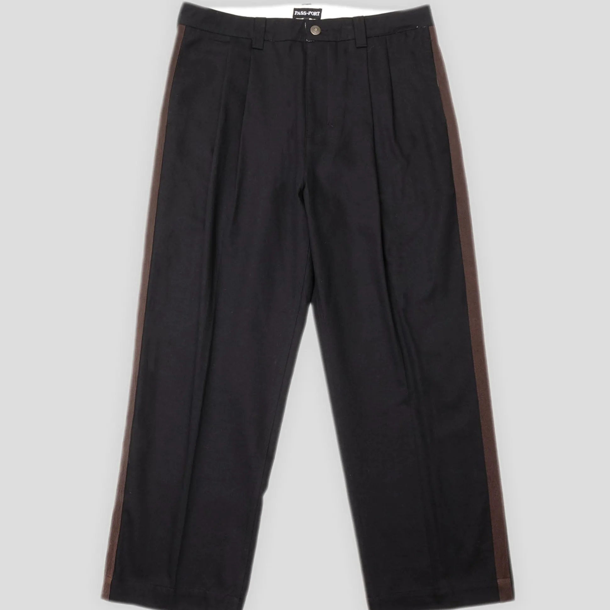 Pass~Port Leagues Club Striped Pant - Black / Brown