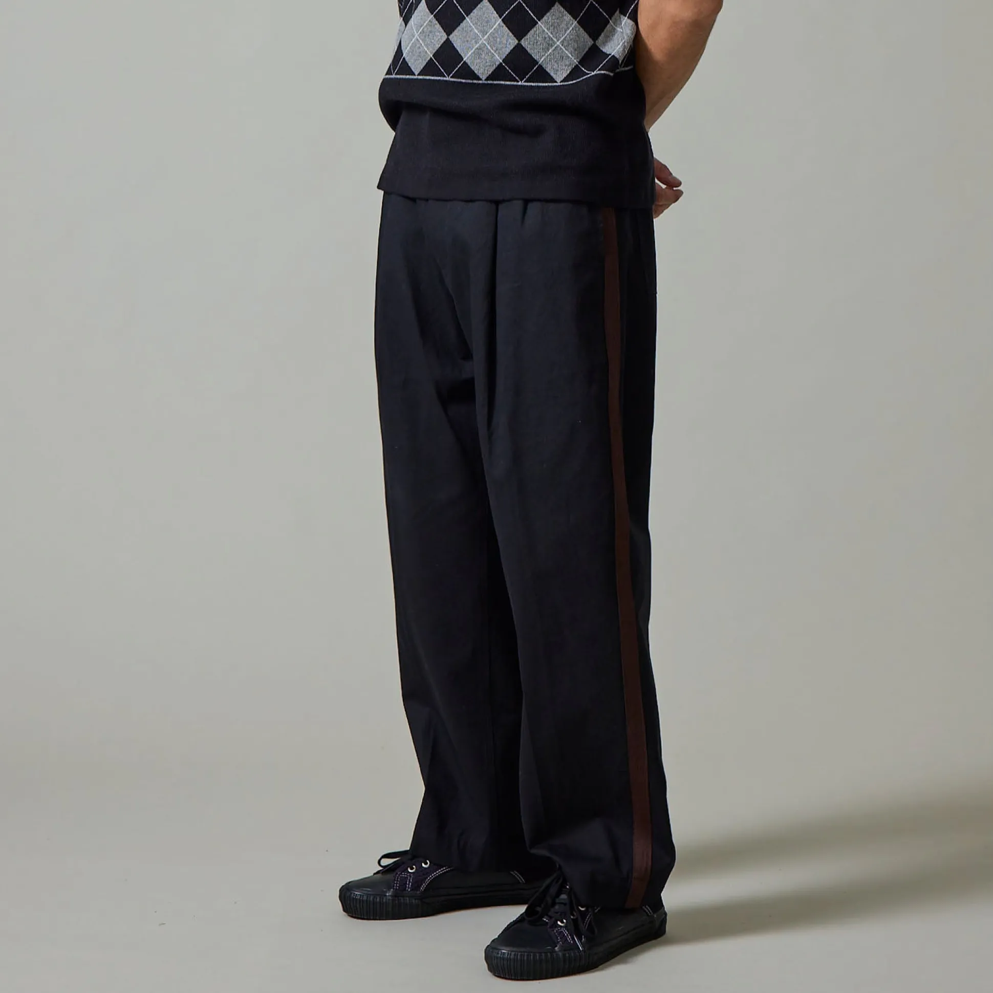 Pass~Port Leagues Club Striped Pant - Black / Brown