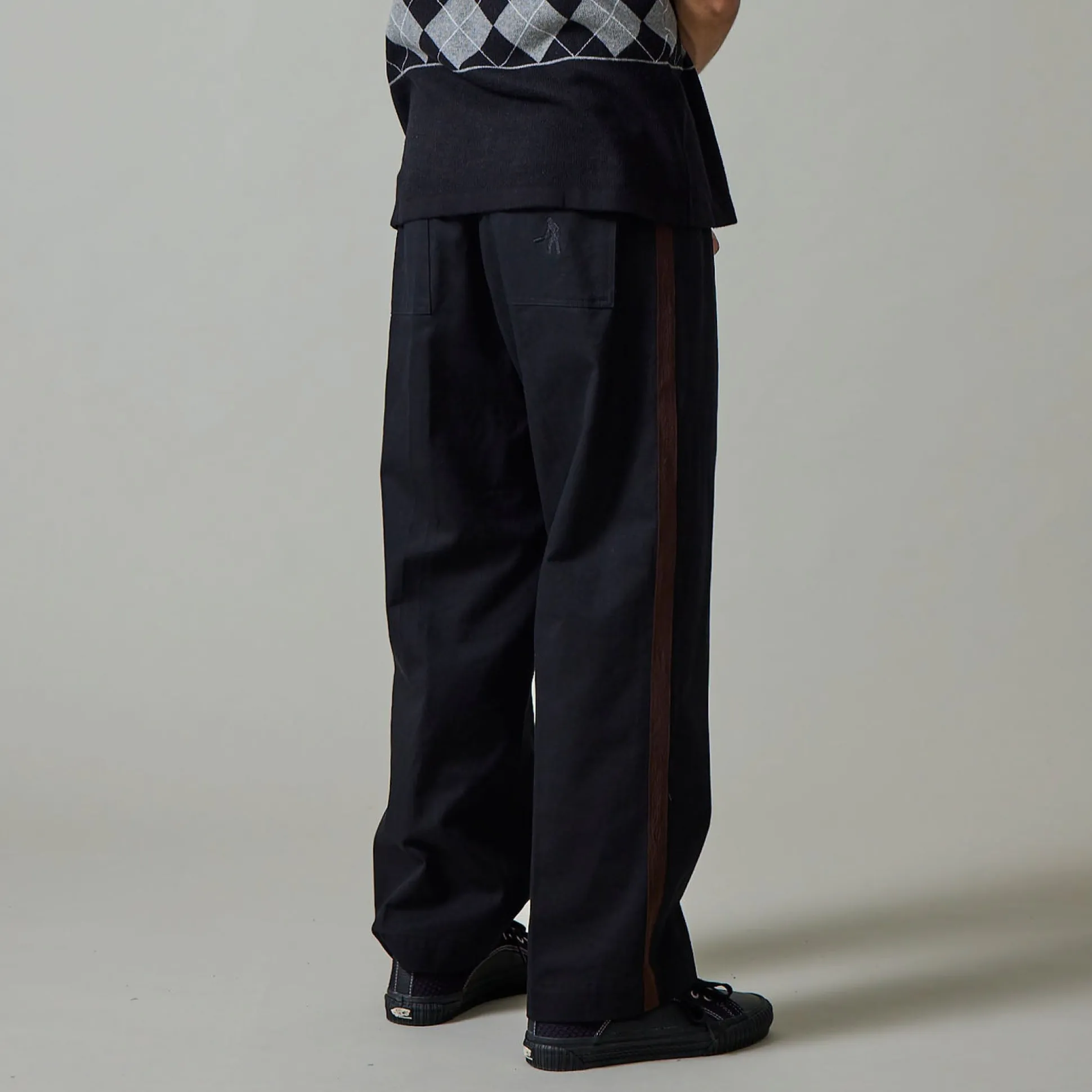 Pass~Port Leagues Club Striped Pant - Black / Brown