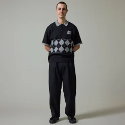 Pass~Port Leagues Club Striped Pant - Black / Brown