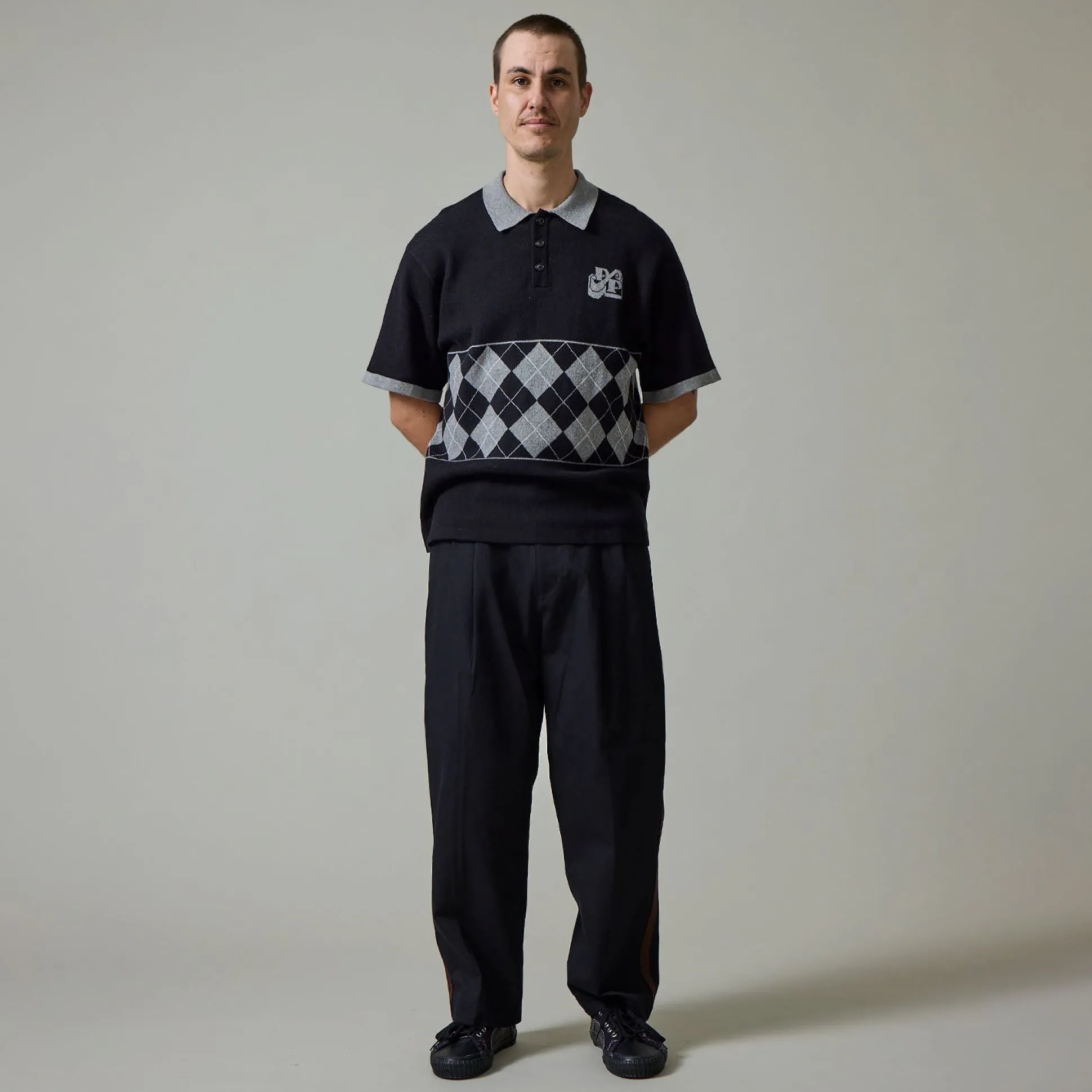 Pass~Port Leagues Club Striped Pant - Black / Brown