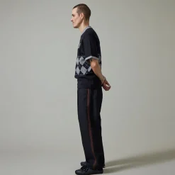 Pass~Port Leagues Club Striped Pant - Black / Brown