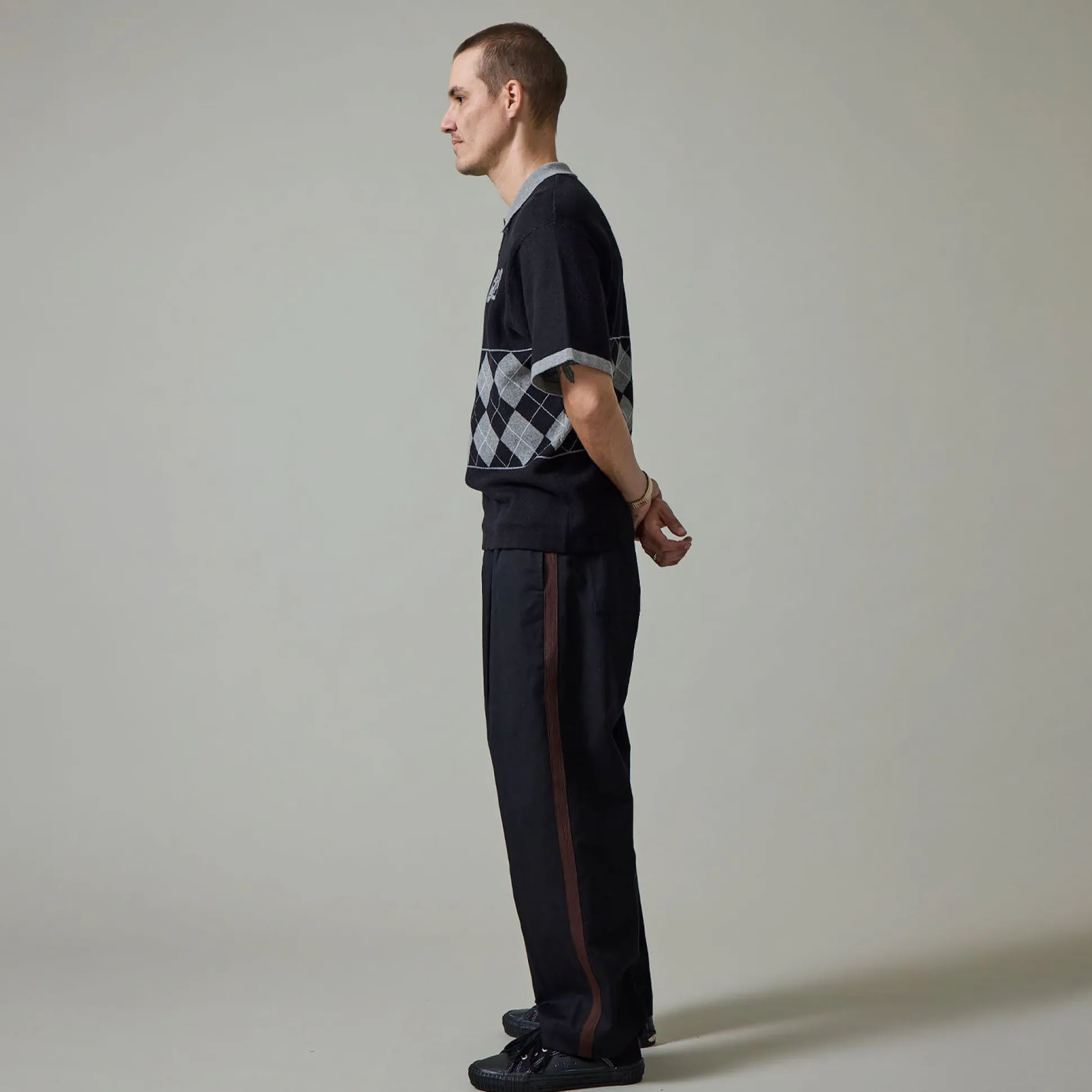 Pass~Port Leagues Club Striped Pant - Black / Brown