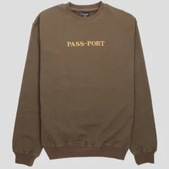 PASS~PORT "OFFICIAL ORGANIC" SWEATER CHOC