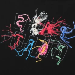 Pass~Port Patchwork Tee - Black