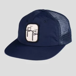 Pass~Port Re~Bar RPET Workers Trucker Cap - Navy