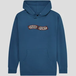 Pass~Port Red Flag Hoodie - Harbour Blue