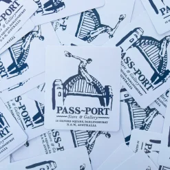 Pass~Port Ride The Harbour Sticker