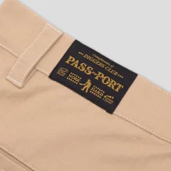 Pass~Port Ripstop Double Knee Diggers Club Pant - Khaki