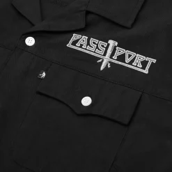 Pass~Port Screwed Casual Shirt - Black