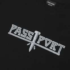 Pass~Port Screwed Tee - Black