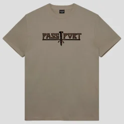 Pass~Port Screwed Tee - Khaki