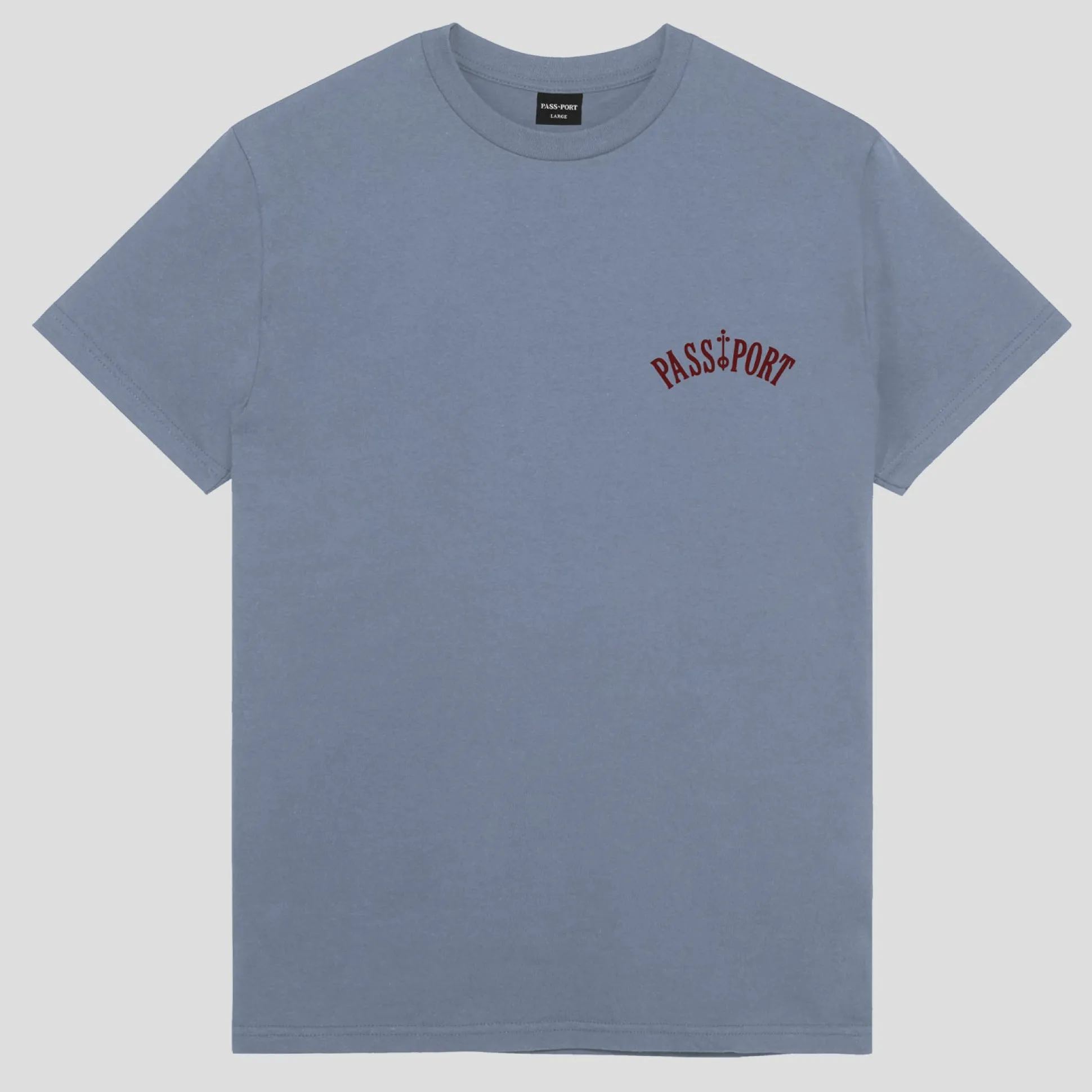 Pass~Port Sophomore Tee - Washed Out Blue