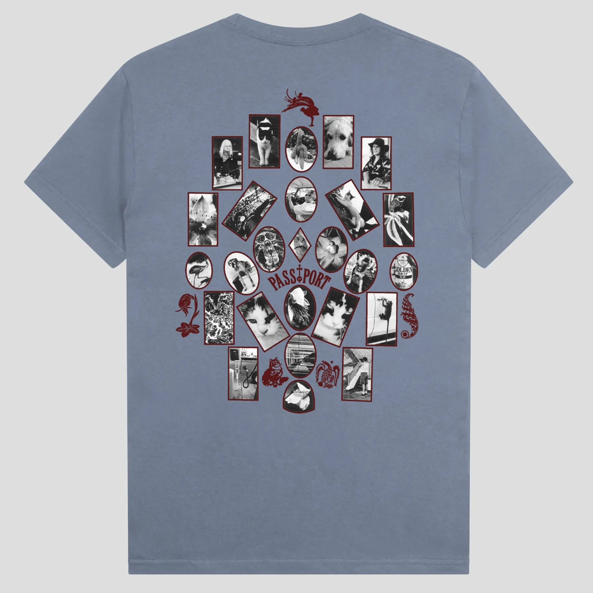 Pass~Port Sophomore Tee - Washed Out Blue