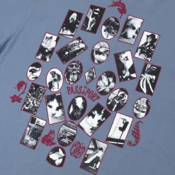 Pass~Port Sophomore Tee - Washed Out Blue