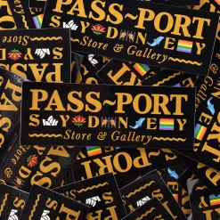 Pass~Port Souvenir Sticker