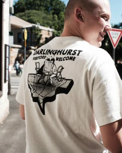 Pass~Port Store & Gallery Exclusive Welcome To Darlo Tee - White