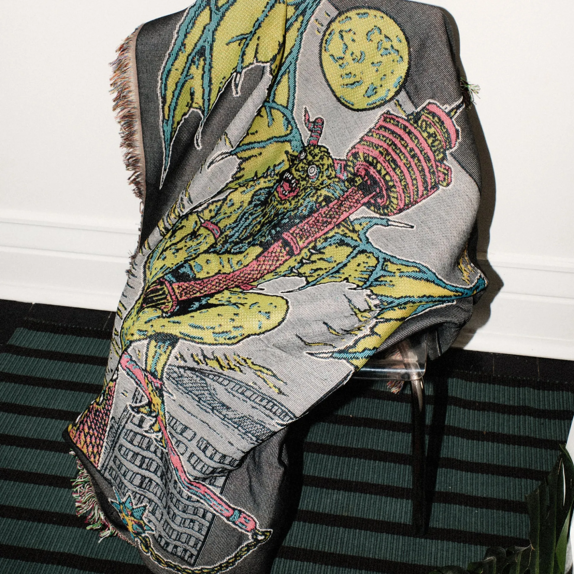 Pass~Port Store & Gallery Exclusive - French Centre Point Tower Throw