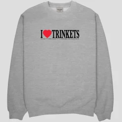 Pass~Port Store & Gallery Exclusive I Love Trinkets Sweater - Ash