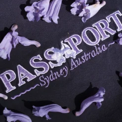 Pass~Port Store & Gallery Exclusive Jacaranda Tee - Navy