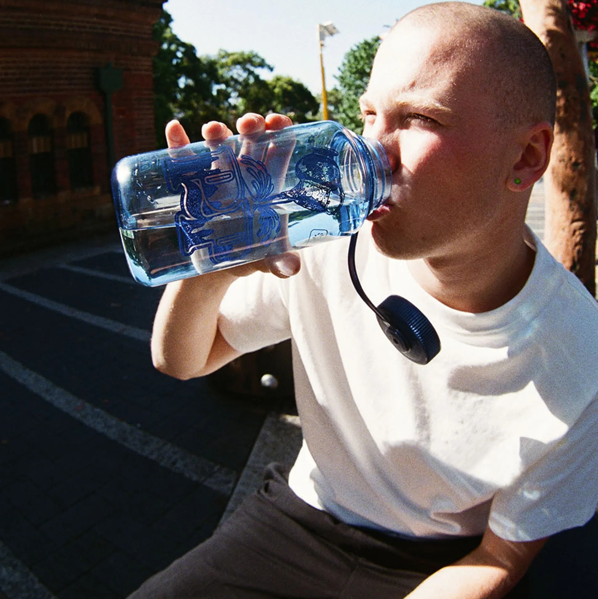 Pass~Port Store & Gallery Exclusive Nalgene Water Bottle - Blue