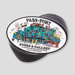 Pass~Port Store & Gallery Sticker