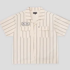 Pass~Port Striped Casual Shirt - Cream